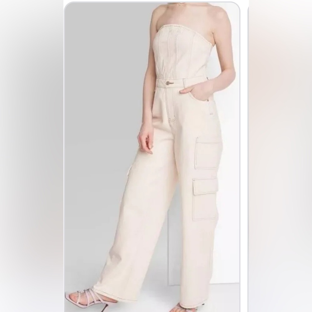 Denim jumpsuit